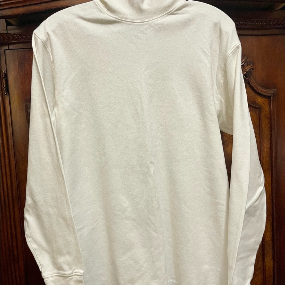 Croft & Barrow White Turtleneck Sweater